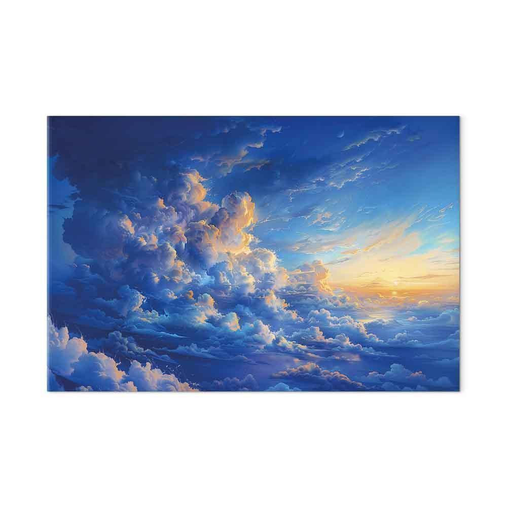 When the Sky Becomes a Canvas Canvas Wall Art