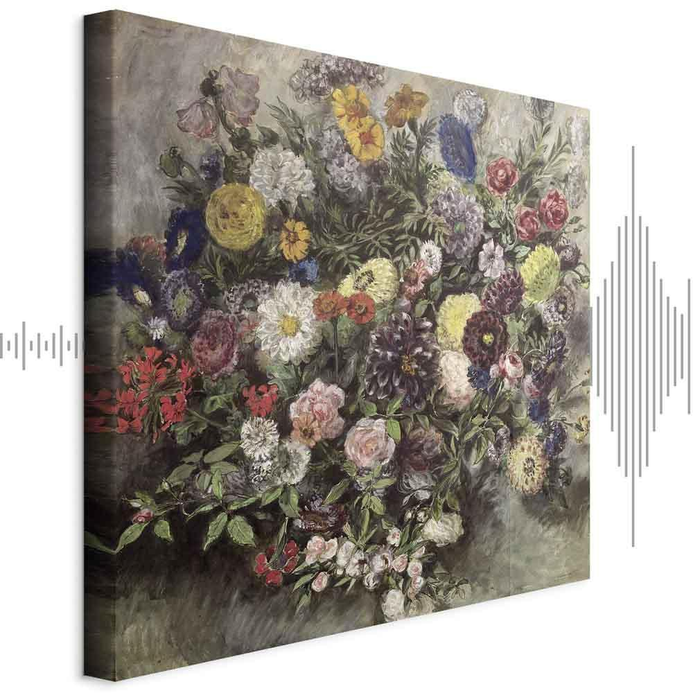Quadro - Bouquet of Flowers (Eugène Delacroix)