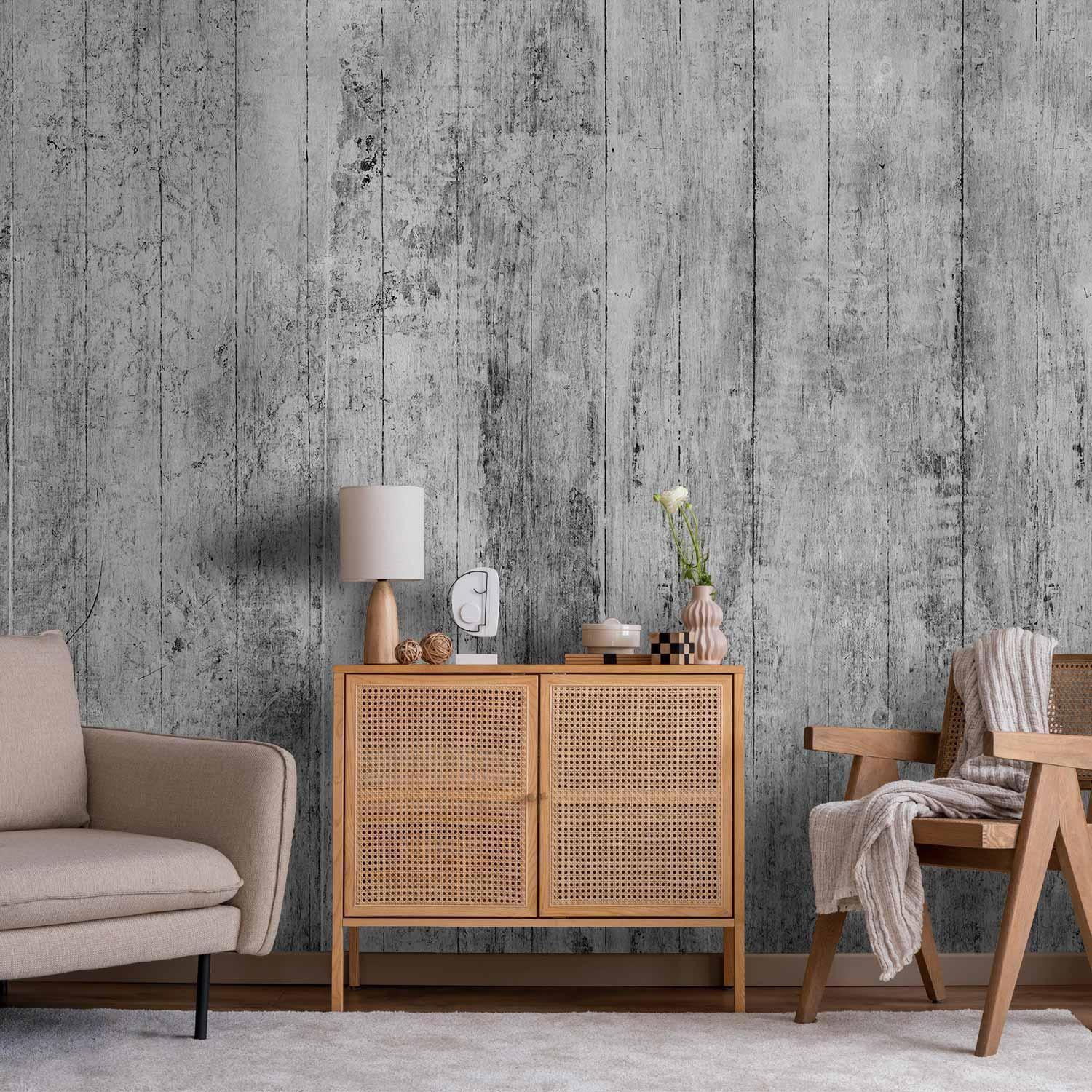 Rustic Surface Wallpaper – Layered Texture Design with 3D Effect Illusion