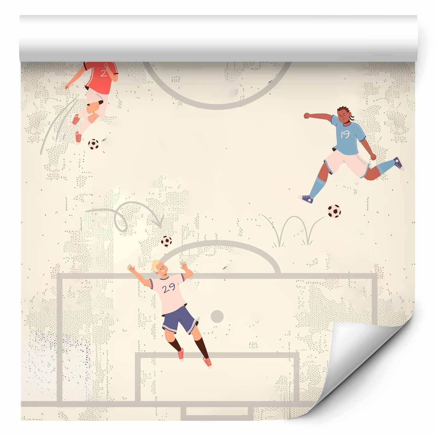 Premium High-Definition Soccer Game Wallpaper