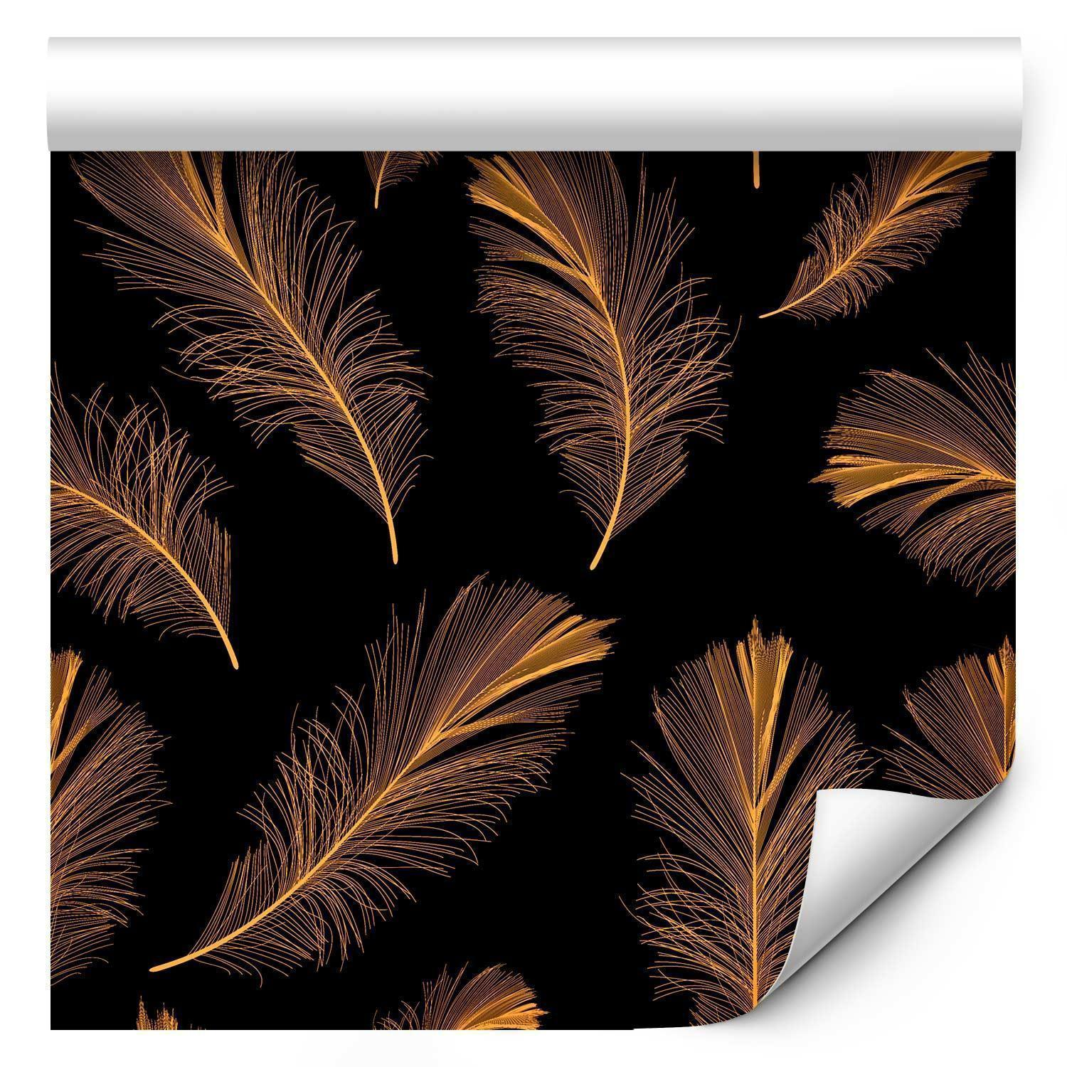 Premium Fade-Resistant Golden Sigh Wallpaper