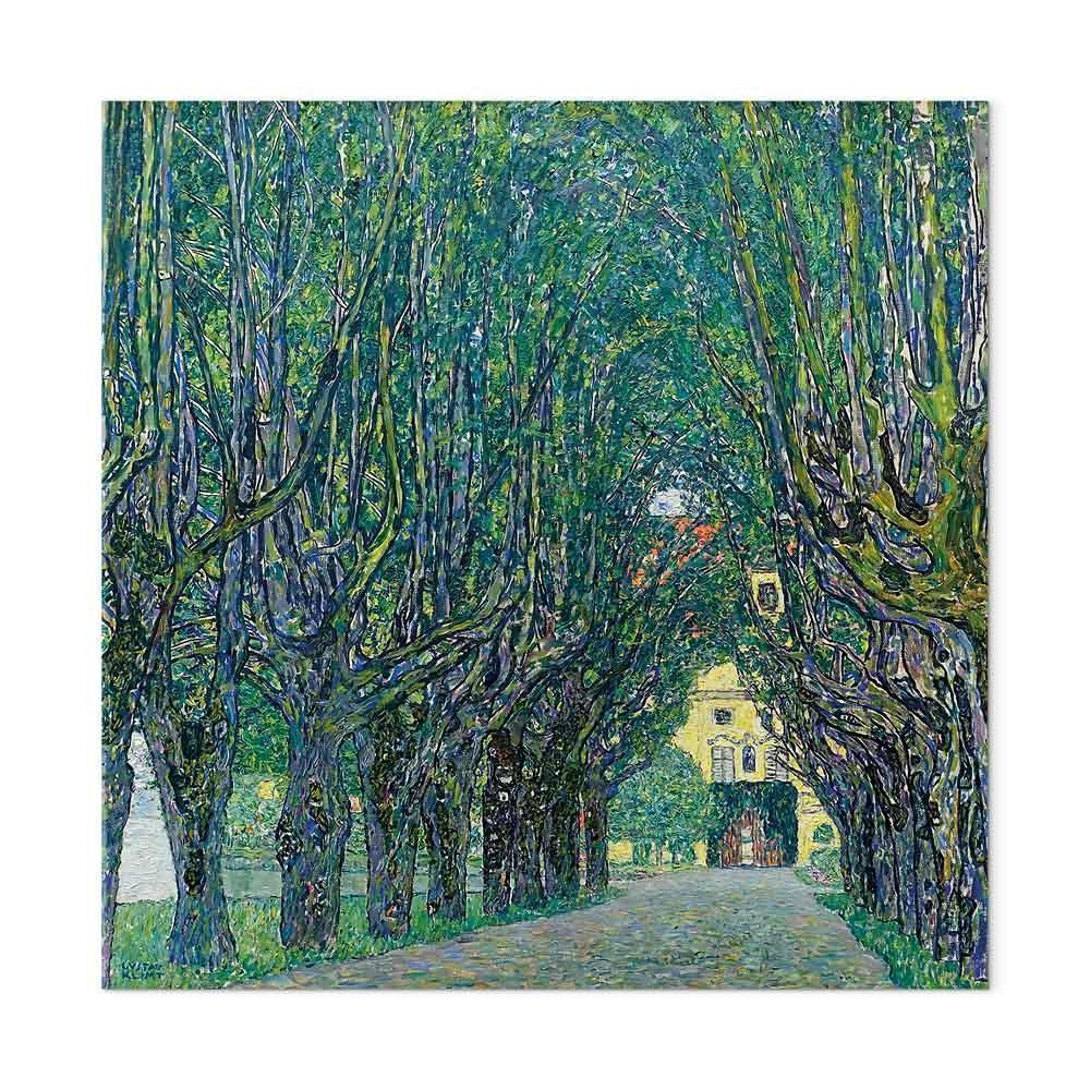 Quadro - Alley of Trees in the Park at the Kammer Castle Art