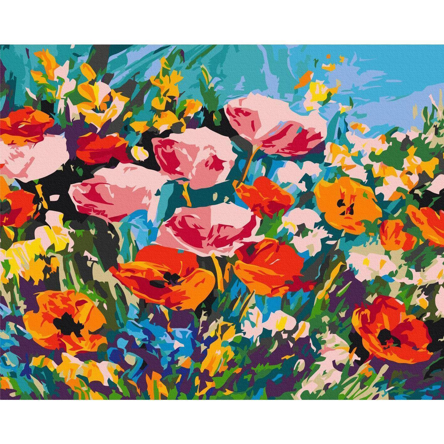 Quadro fai da te - Colourful Meadow Flowers
