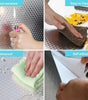 Kitchen Backsplash Stickers,40 X 100Cm, Self Adhesive Drawer Liner Peel and Stick Foil Wallpaper Cabinets Shelf Sticker