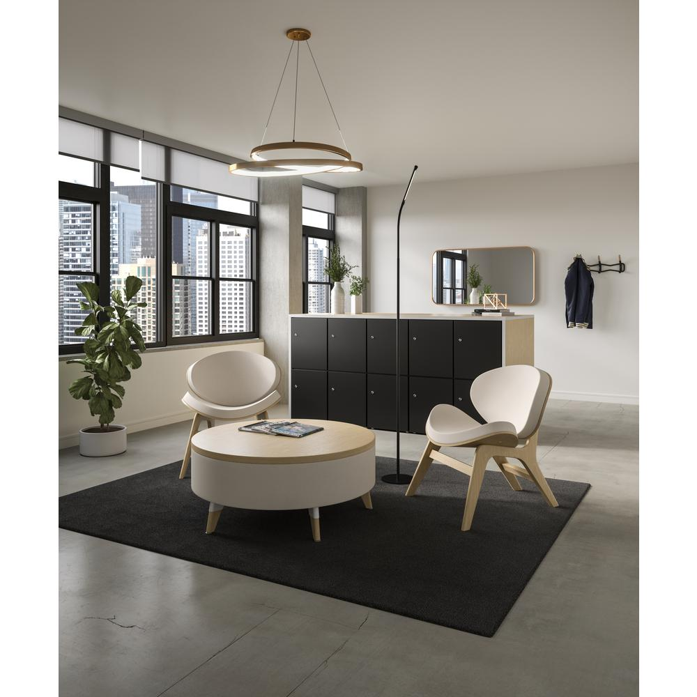 Resi® Gooseneck LED Floor Lamp – Adjustable Black Lighting for Home or Office