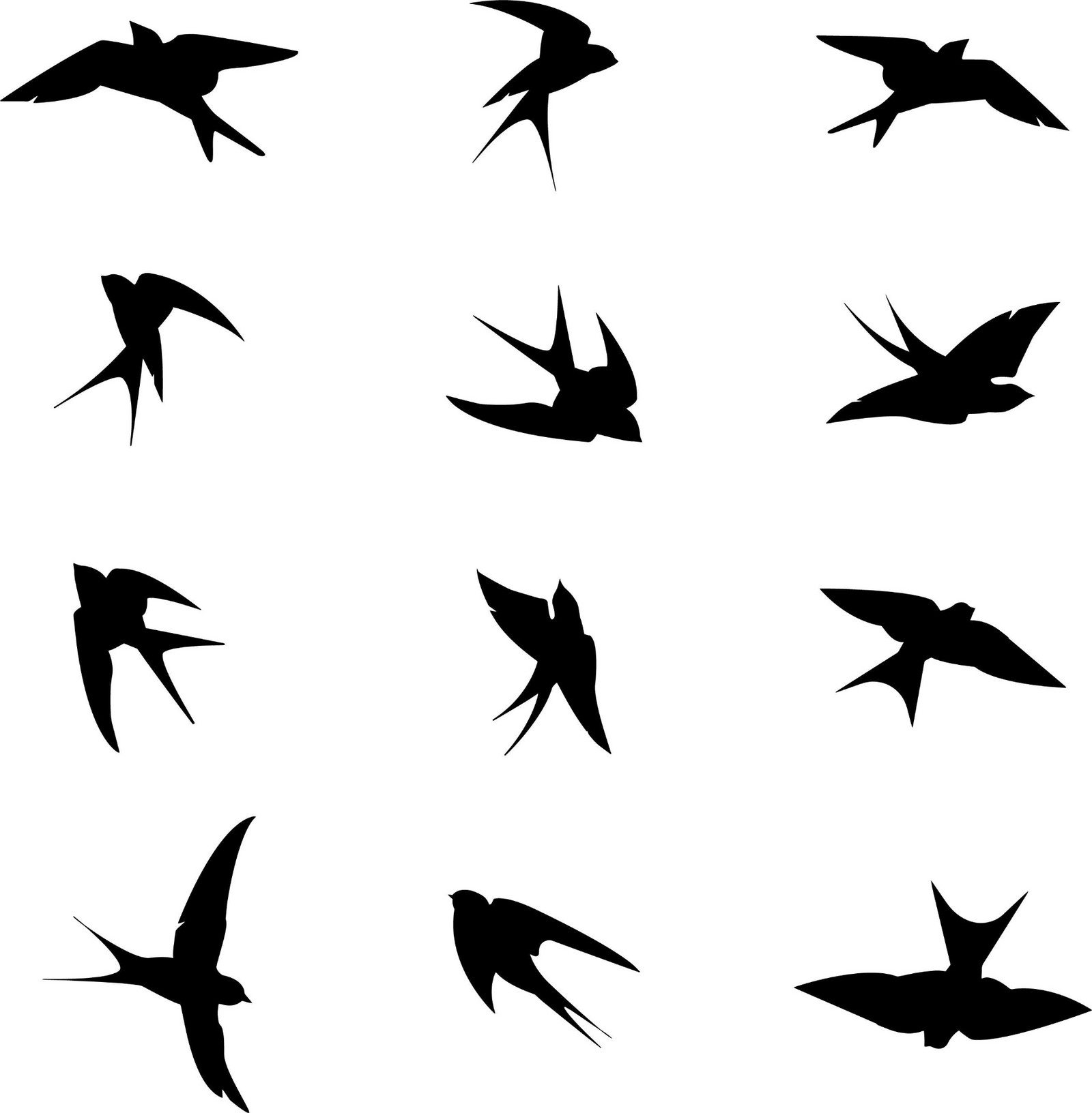 Anti-Collision Bird Window Decals – Peel & Stick Vinyl Stickers for Glass Safety