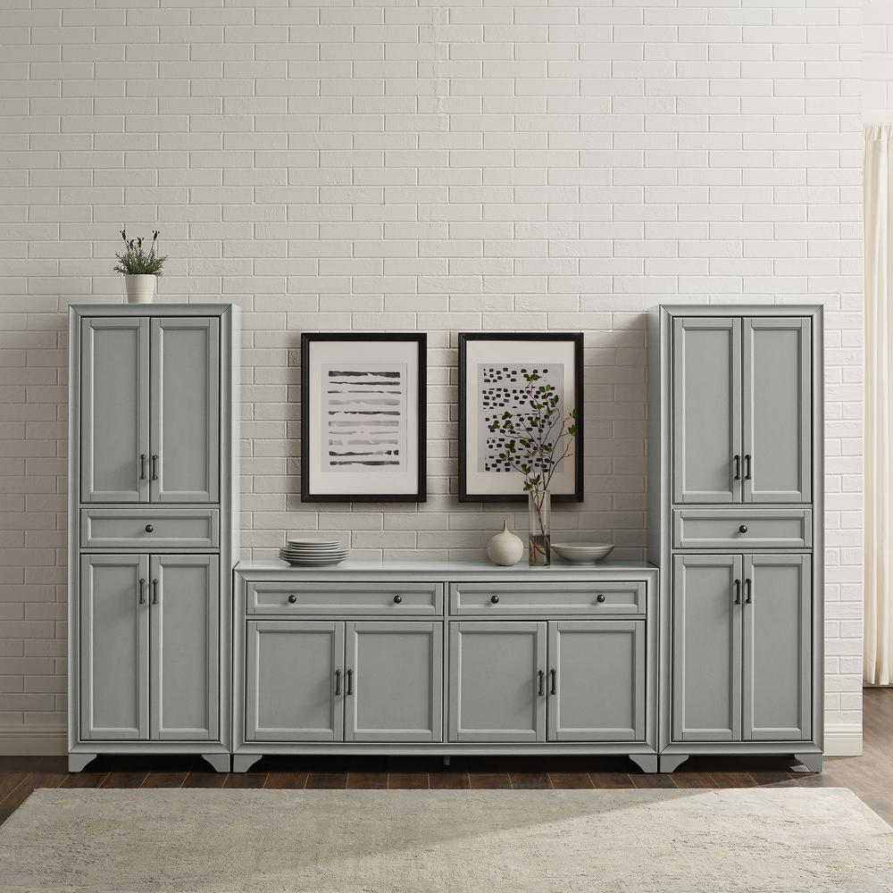 Tara 3-Piece Sideboard And Pantry Set