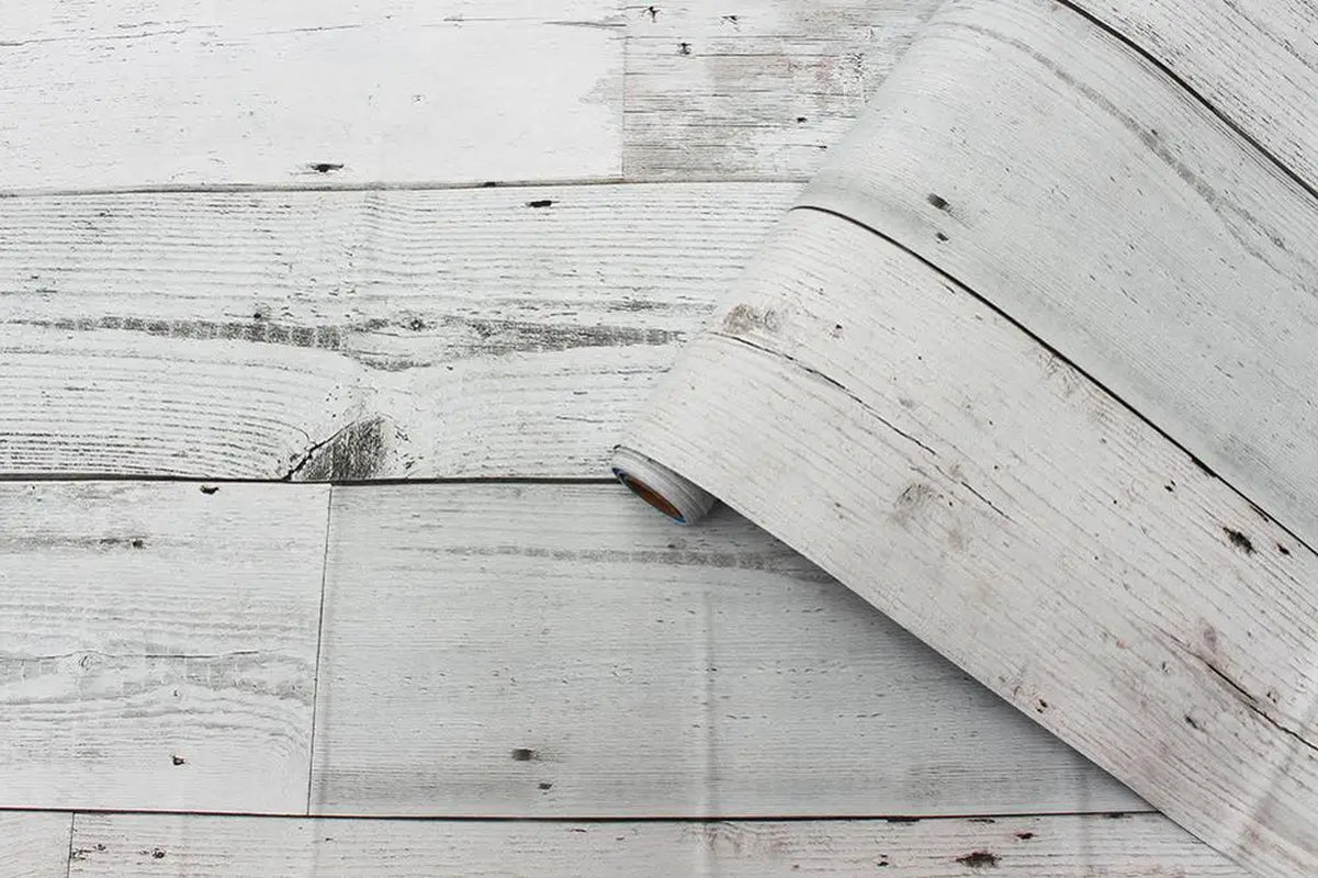 3D Vintage Wood Panel Peel and Stick Wallpaper for Walls