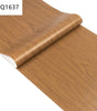 45CM PVC Wood Striped Self-Adhesive Waterproof Wallpaper Sticker