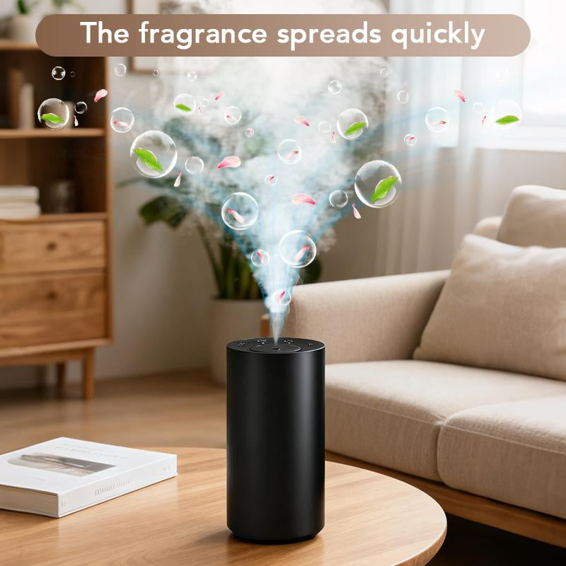 Cozome-Waterless Diffuser for Essential Oil USB Rechargeable Mini Scent Air Machine Aromatherapy Atomizing Diffuser Humidifier with 1/4/8 Hours Continuous Modes