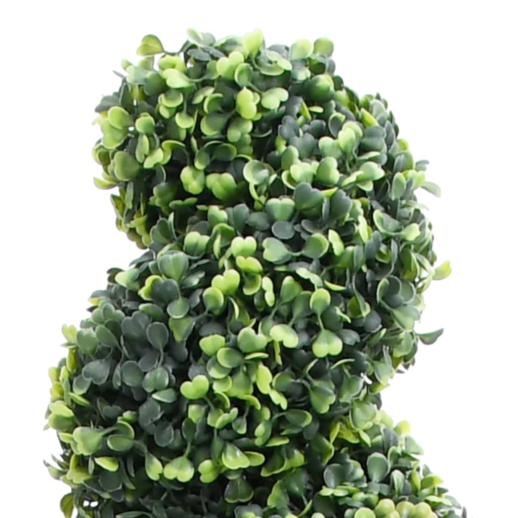 vidaXL Artificial Plant Green Polyethylene, Metal, Polypropylene Large