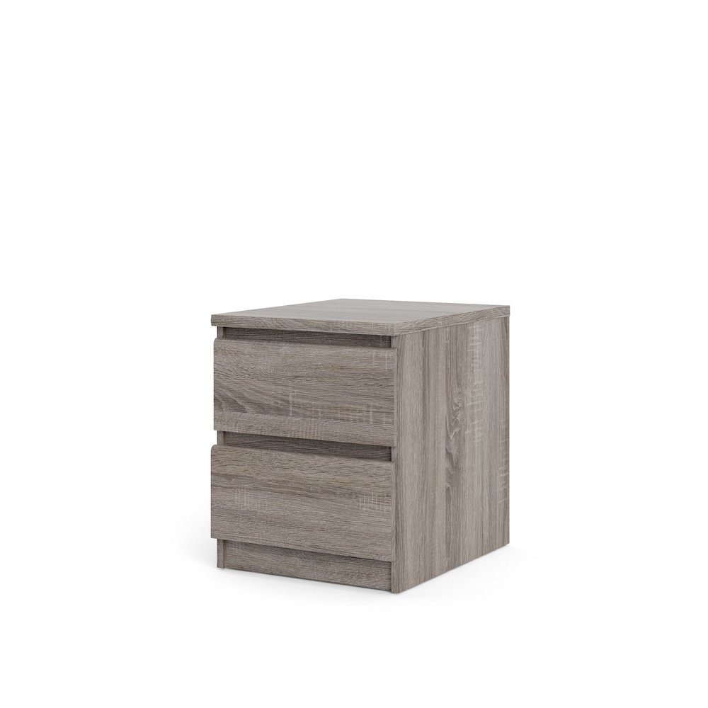 Scottsdale 2 Drawer Nightstand, Truffle Oak