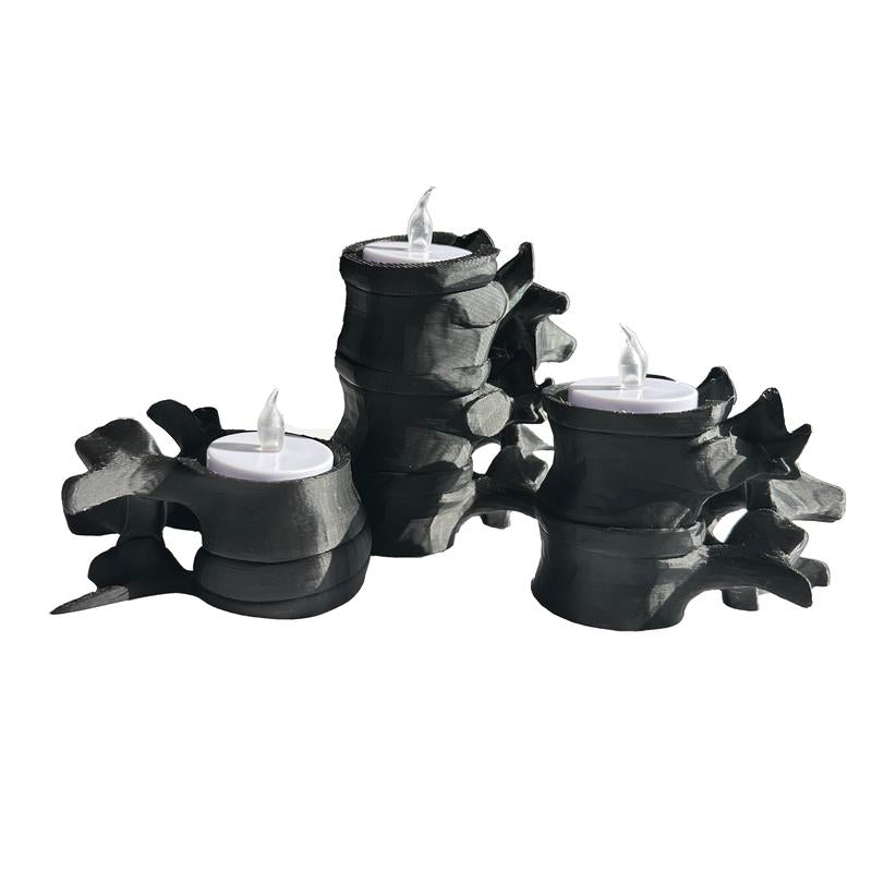 Spine Candle Holder - Tea Candle - 3 Spine Set