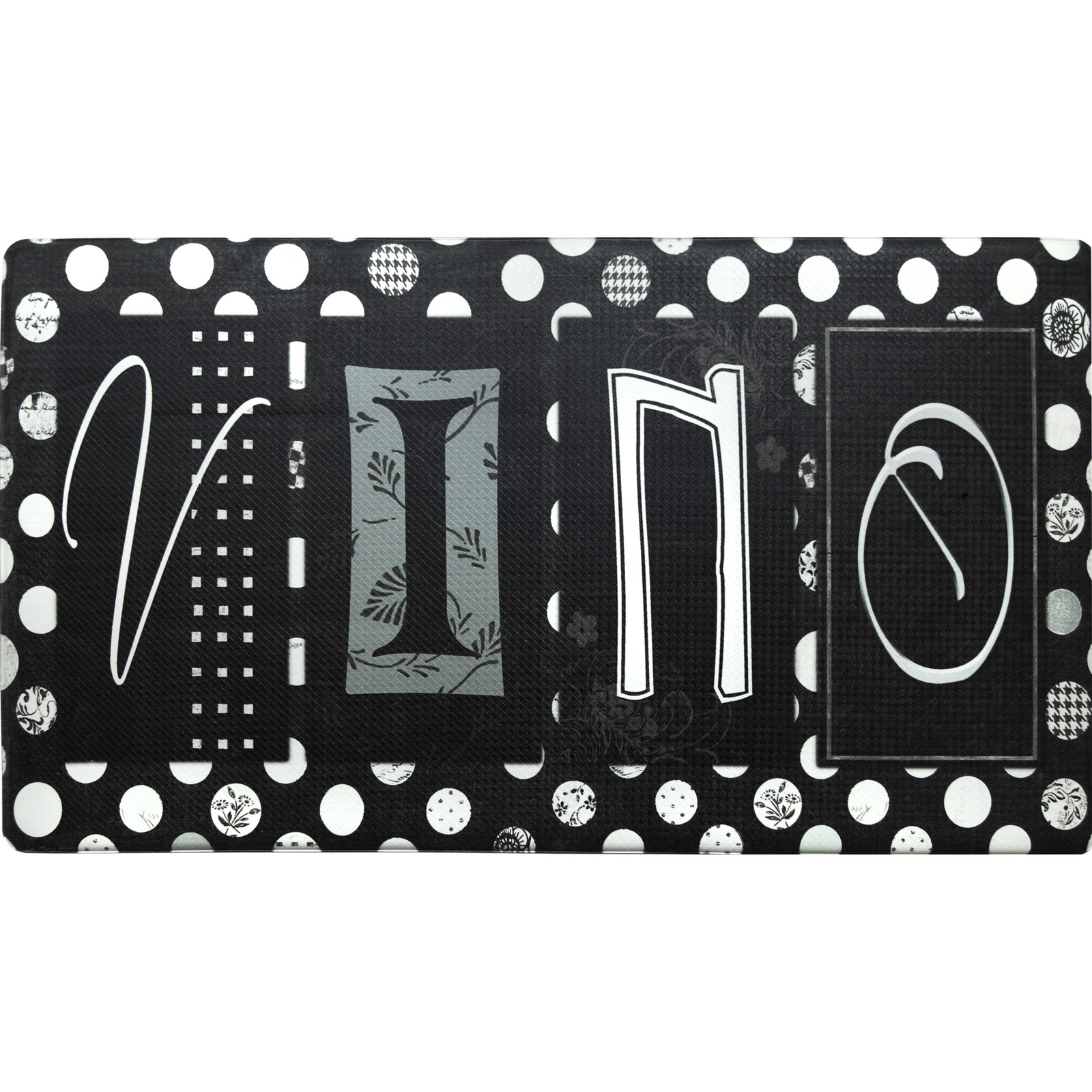 Oversized 20"x36" Feel at Ease Anti-Fatigue Kitchen Mat (Vino)