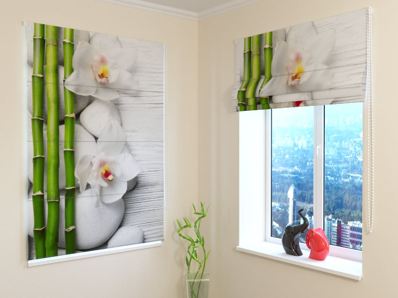 Premium Magnificent Composition roman shades for Artistic Interior Elegance