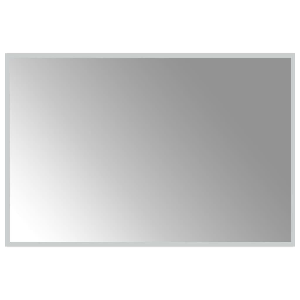 vidaXL LED Bathroom Mirror 90x60 cm