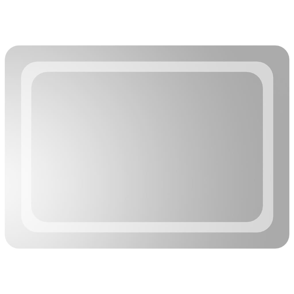 vidaXL LED Bathroom Mirror 70x50 cm