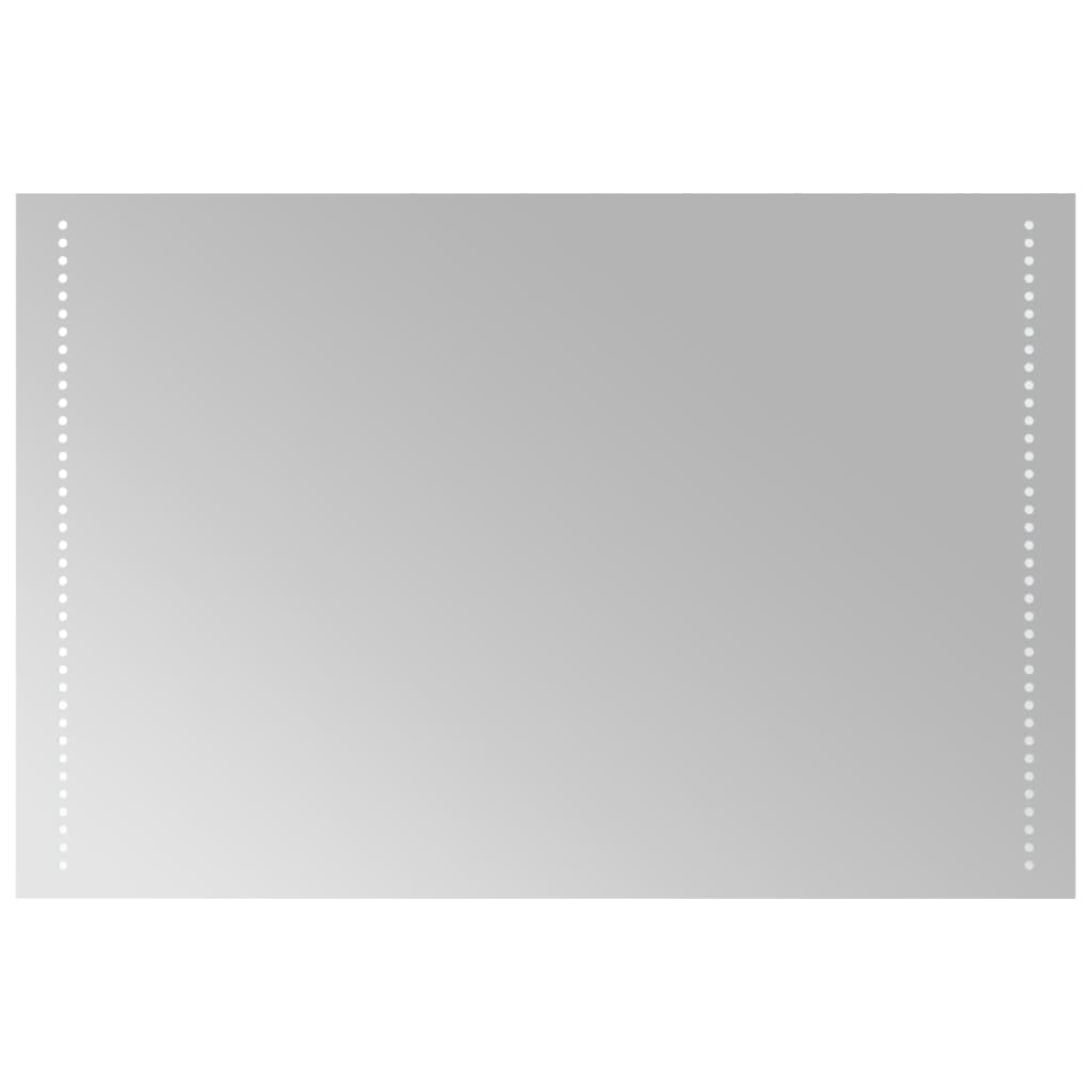 vidaXL LED Bathroom Mirror 90x60 cm