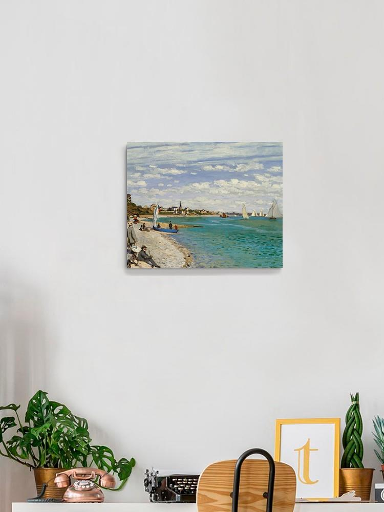 Regatta At Sainte- Adresse Wall Art -Claude O. Monet Designs