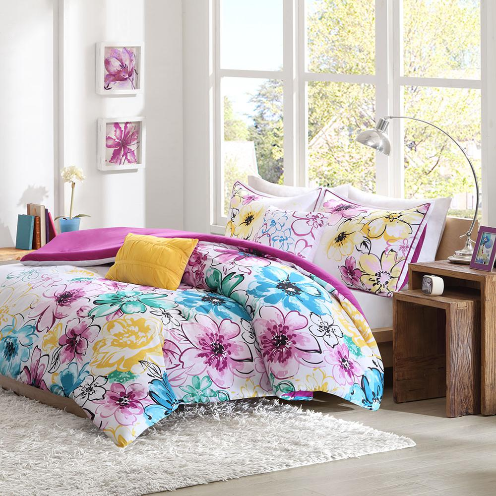 Floral Comforter Set