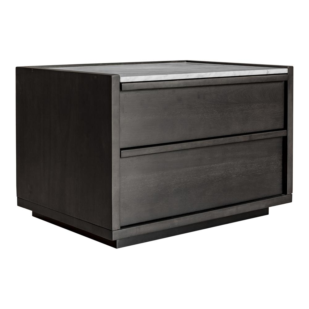 Ashcroft Nightstand Dark Grey