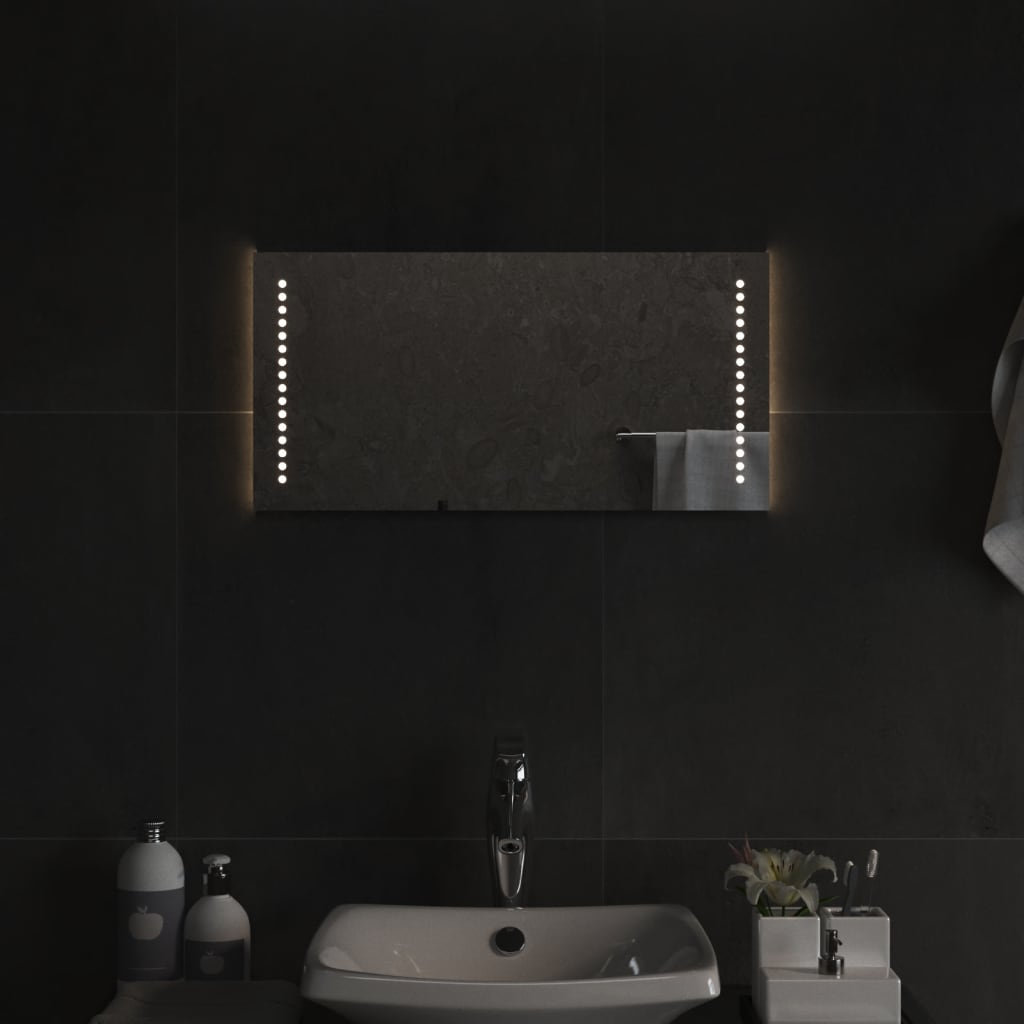 vidaXL LED Bathroom Mirror 30x60 cm