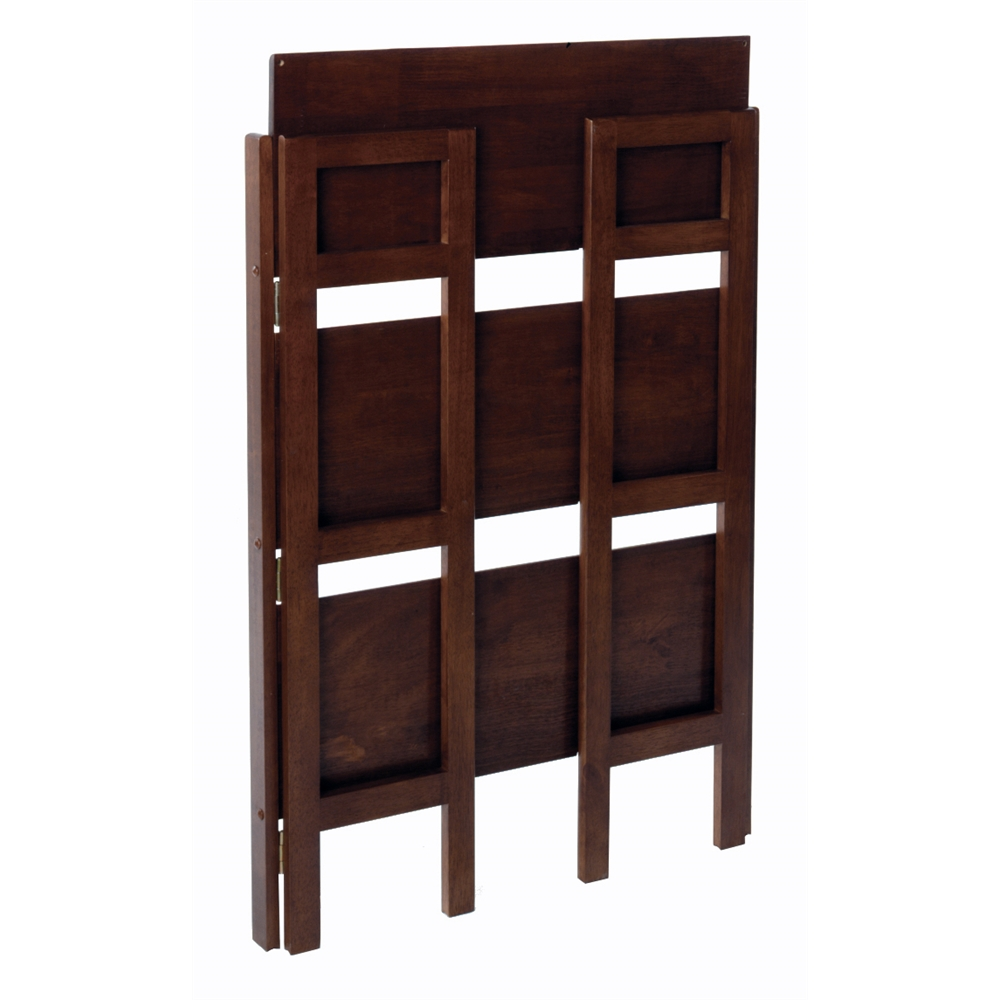 Terry Folding Bookcase Walnut