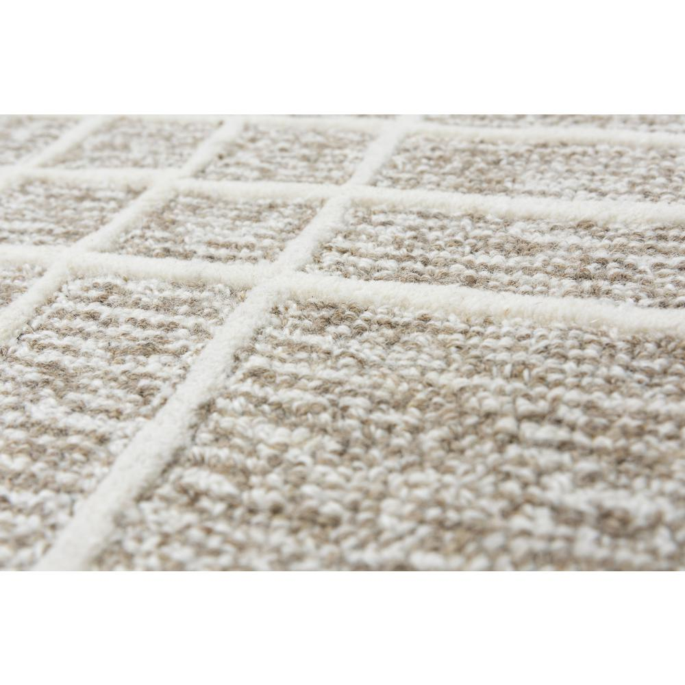 Hand Tufted Loop Pile Wool Internet Rug , 7'9" x 9'9"