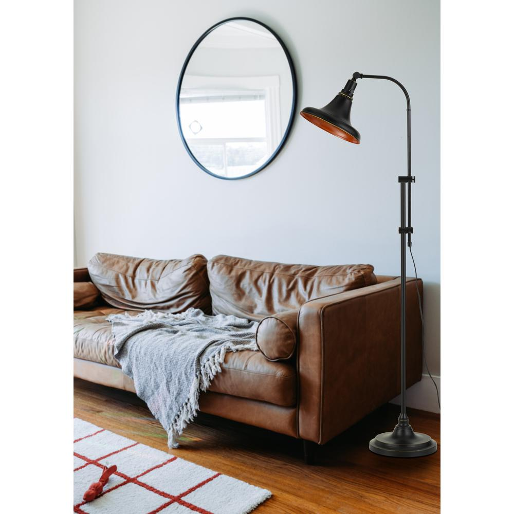 60W Taranto Adjustable Floor Lamp – Dark Bronze