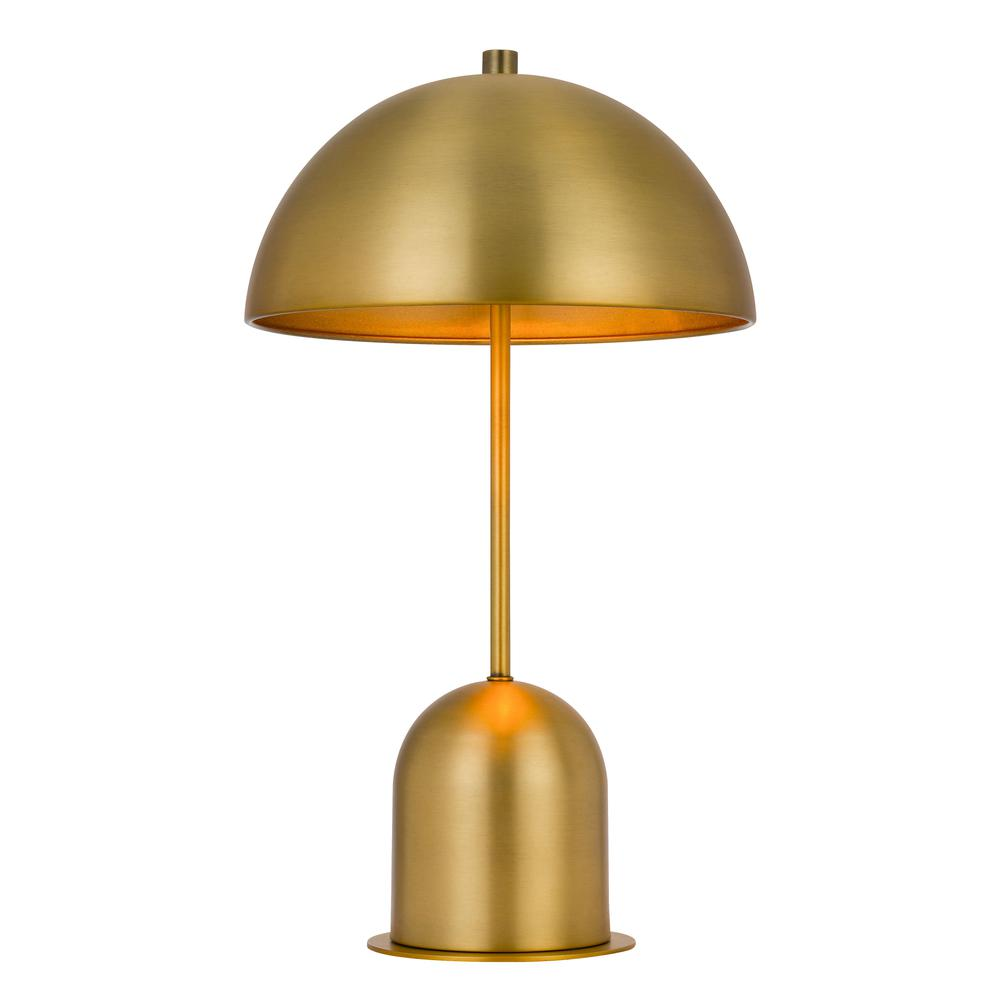 40W Peppa Metal Accent Lamp – Polished Monochrome Dome with Touch Sensor Switch