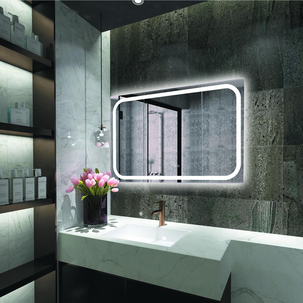 SPECULO Back Lit LED Mirror 6000K Daylight White 36" Wide