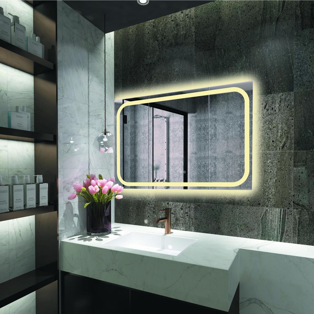 SPECULO Back Lit LED Mirror 4000K Daylight White 36" Wide