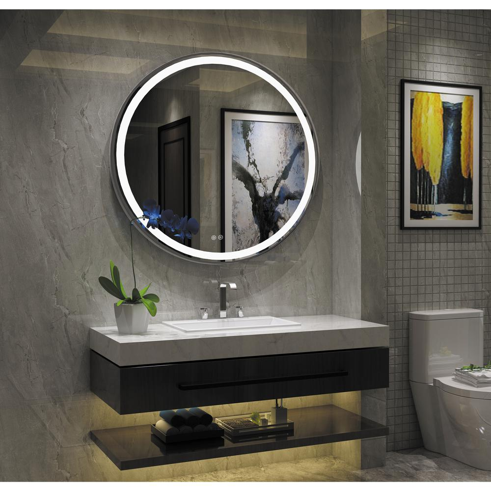 SPECULO Embedded LED Mirror 6000K Daylight White  28" Wide