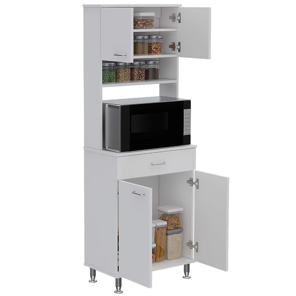 Helis 60 Kitchen Pantry White