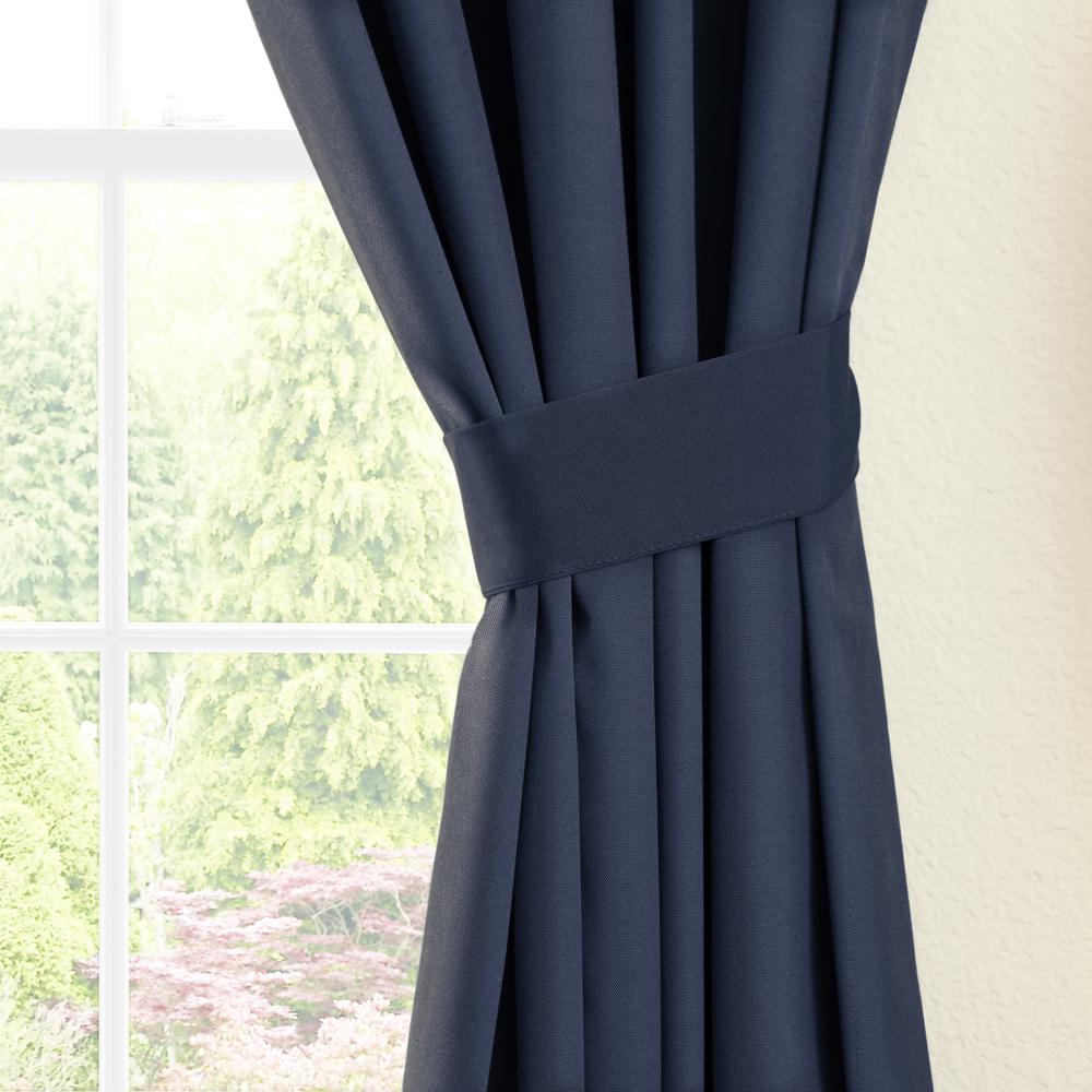 Blazing Needles 108-inch by 52-inch Twill Curtain Panels (Set of 2)