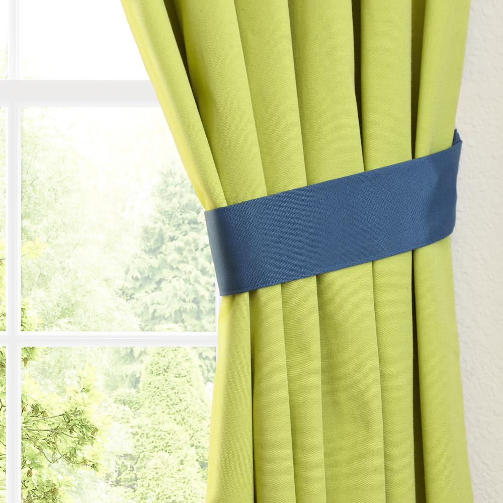 Blazing Needles 63-inch by 52-inch Twill Insulated Blackout Two-Tone Reversible Curtain Panels (Set of 2)