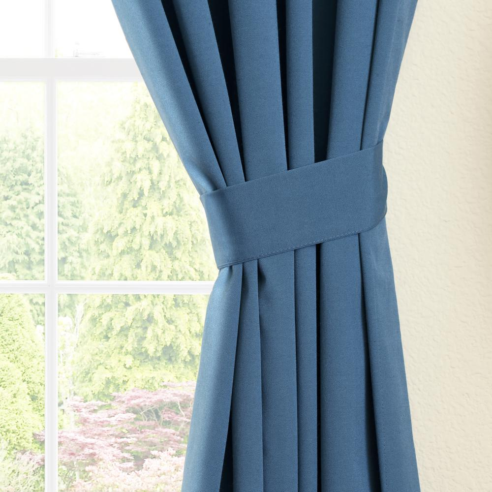 Blazing Needles 84-inch by 52-inch Twill Curtain Panels (Set of 2)