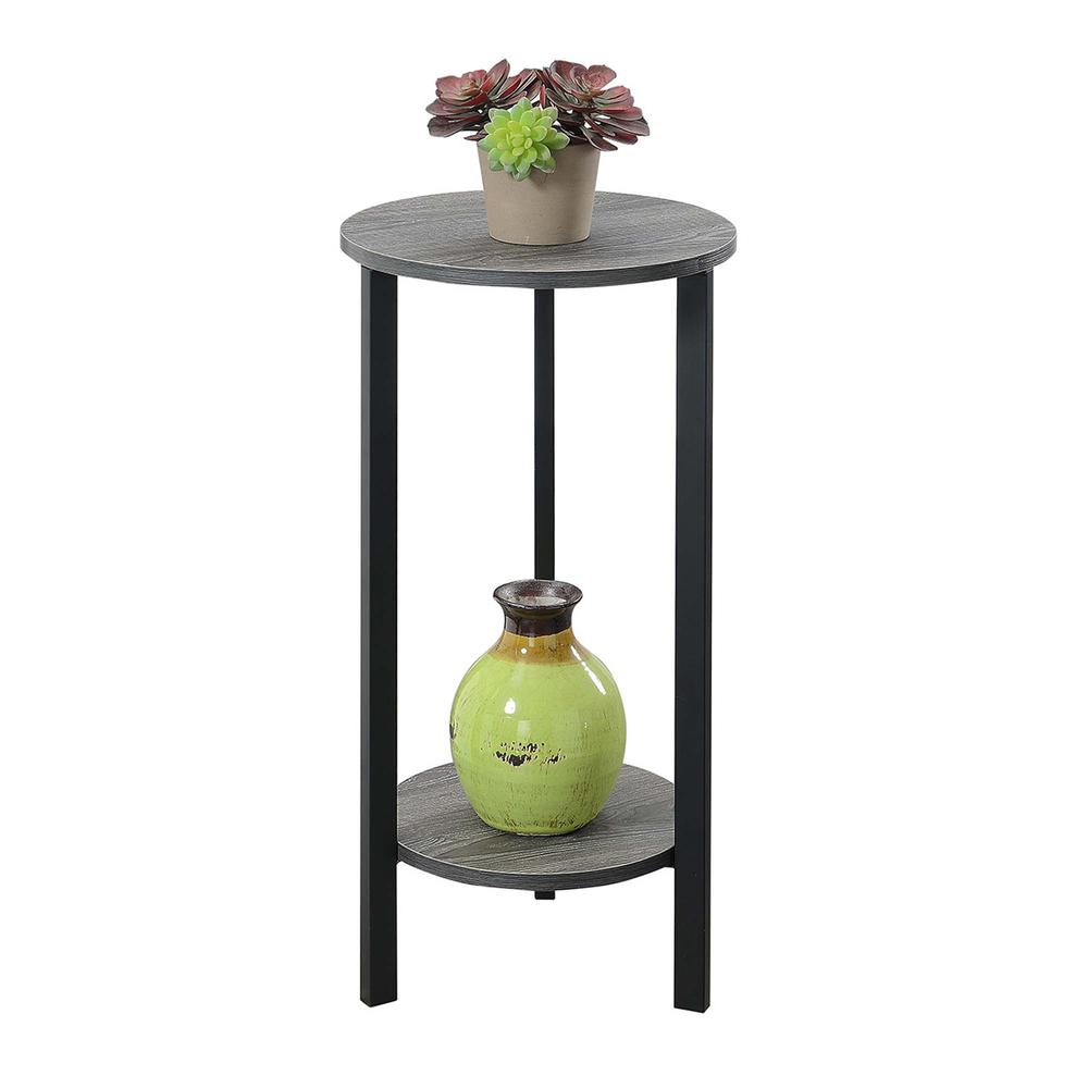 Graystone 31 inch 2 Tier Plant Stand