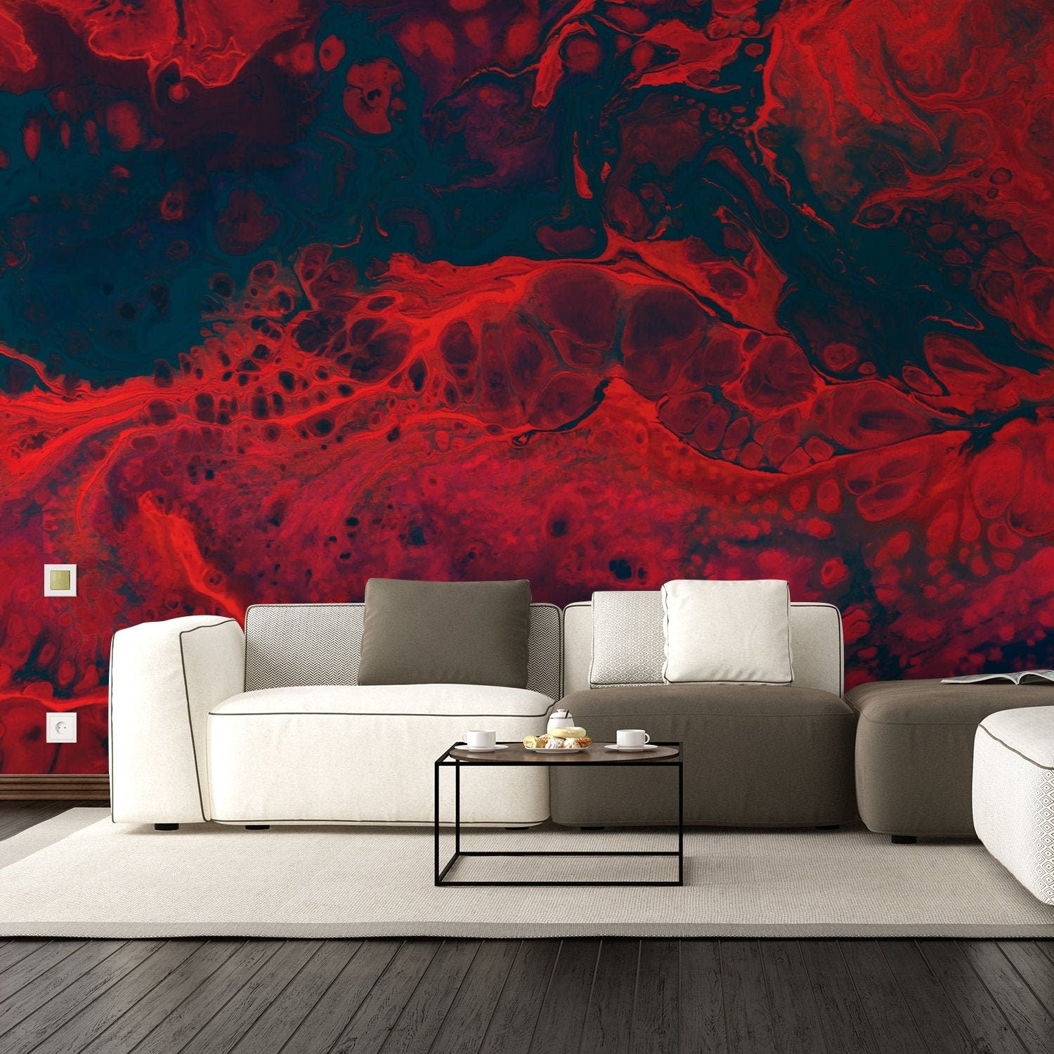 Marble Vinyl Wallpaper Sticker | Peel & Stick Wall Décor