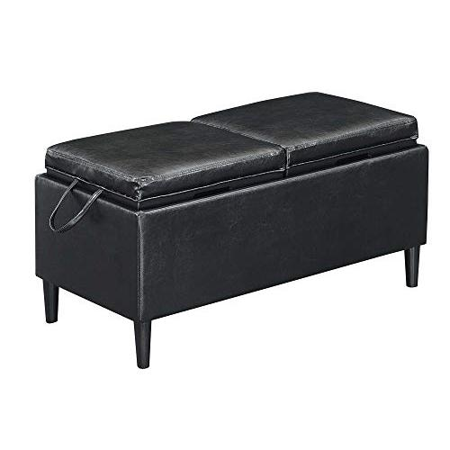Designs4Comfort Magnolia Storage Ottoman with Trays