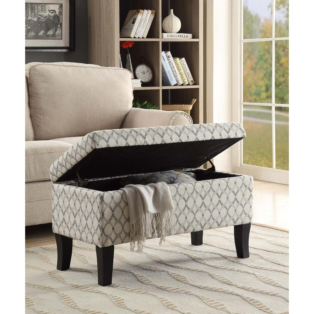 Designs4Comfort Winslow Storage Ottoman Bench