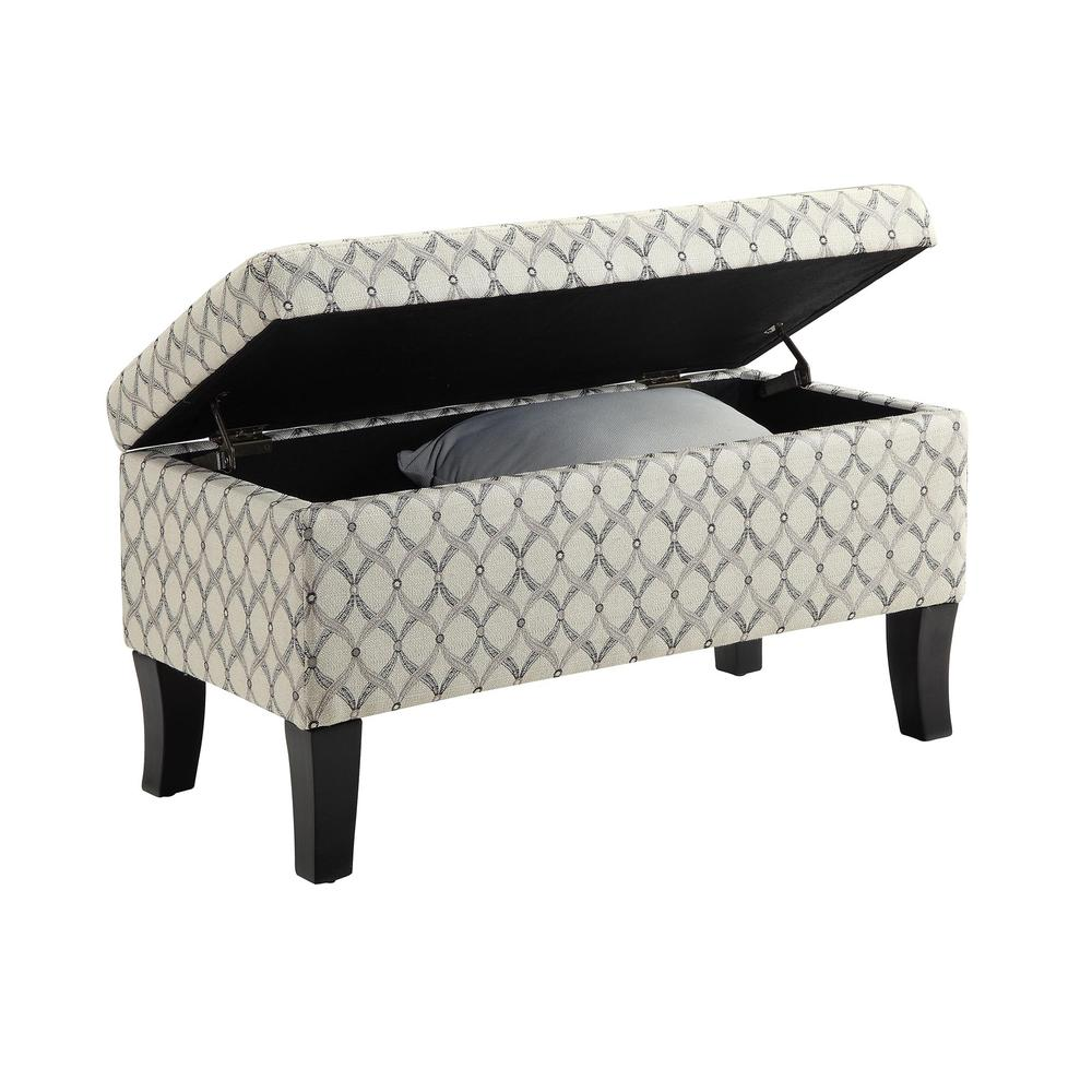 Designs4Comfort Winslow Storage Ottoman Bench