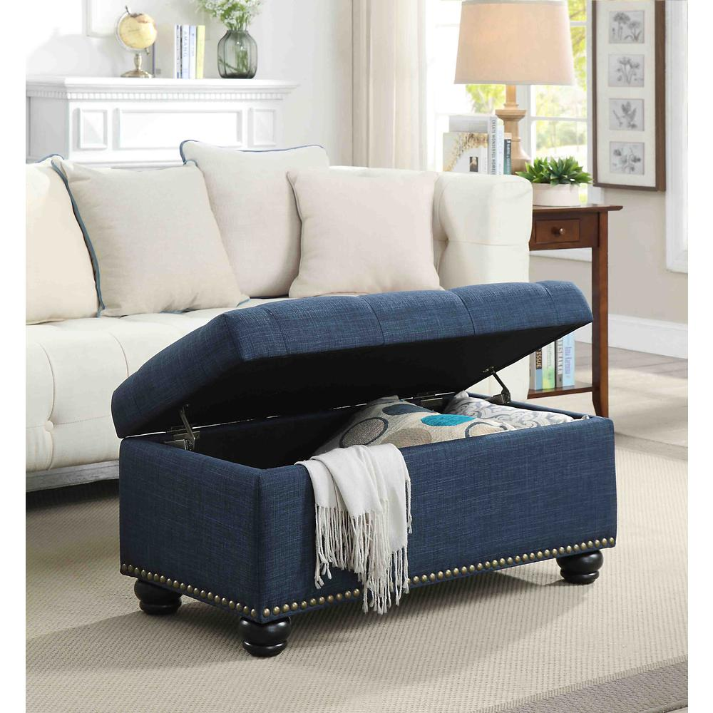 Designs4Comfort 7th Avenue Storage Ottoman Bench