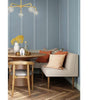 Blue Stream Faux Board and Batten Vinyl Peel and Stick Wallpaper Roll