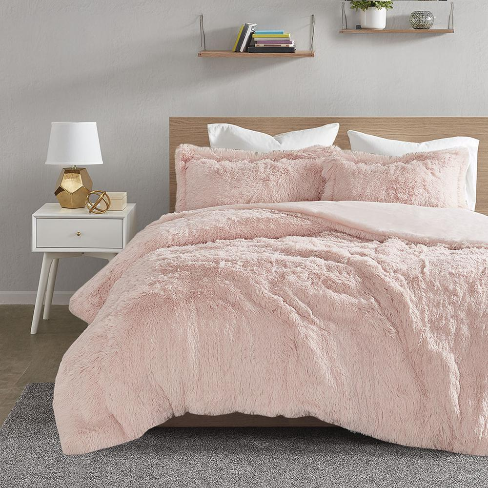 Shaggy Fur Duvet Cover Set