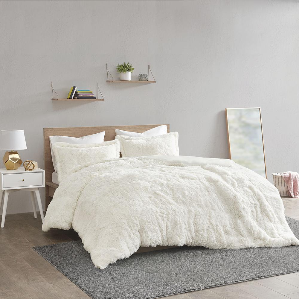 Shaggy Fur Duvet Cover Set