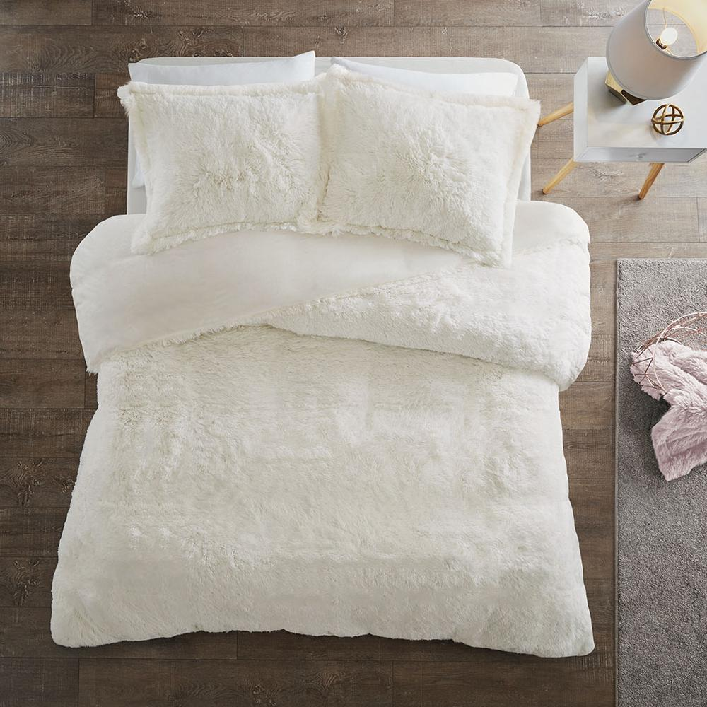 Shaggy Fur Duvet Cover Set