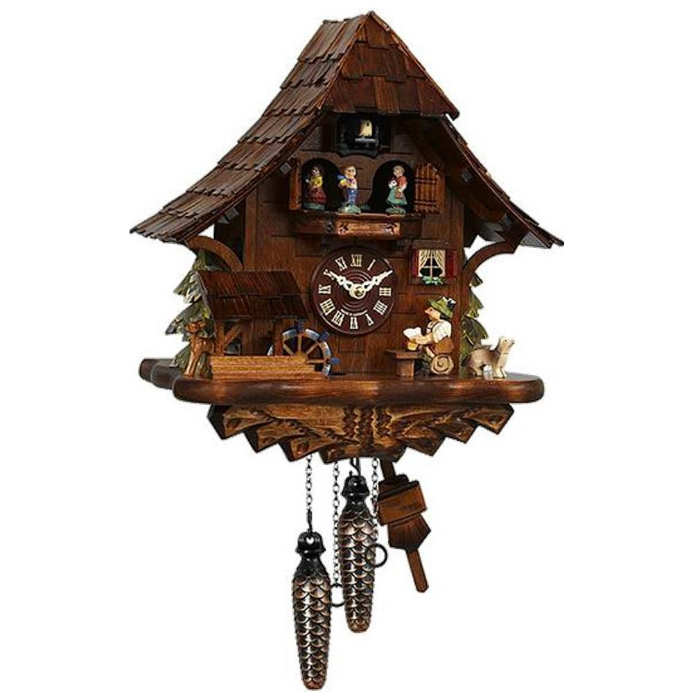 Weight-Driven Cuckoo Clock - Full Size