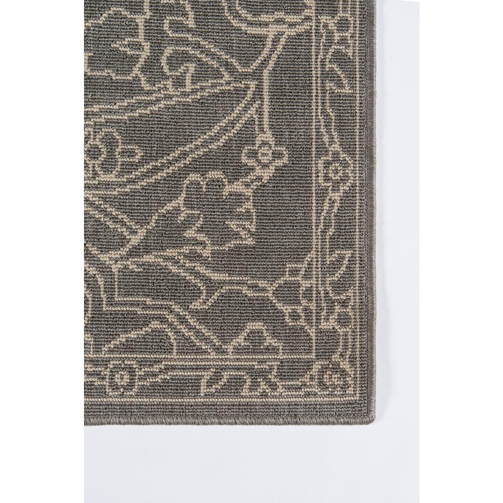 Traditional Runner Area Rug, Grey, 2'3" X 7'6" Runner