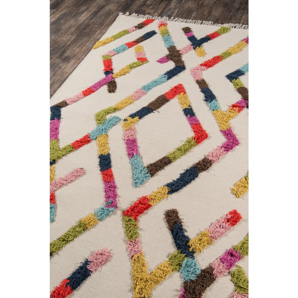 Contemporary Runner Area Rug, Multi, 2'3" X 7'10" Runner